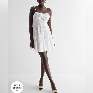 White summer dress. . New with Tags